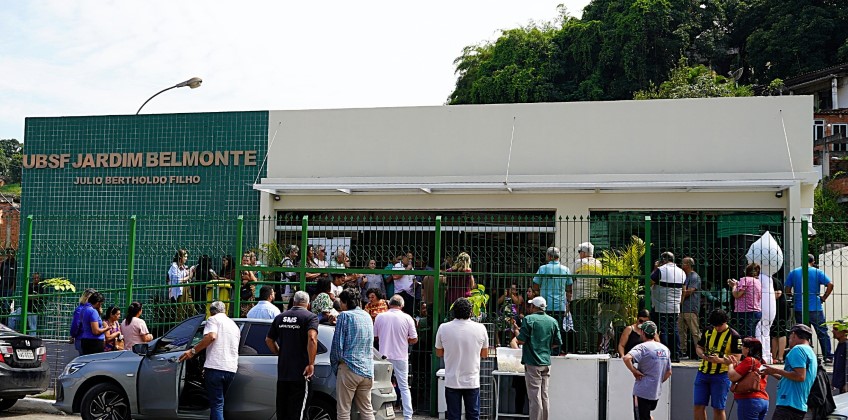 Prefeitura de Volta Redonda entrega UBSF Jardim Belmonte revitalizada à população